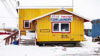 Star Fold and Fluff Coin Laundry