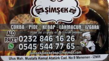 Şimşek pide kebap lahmacun salonu