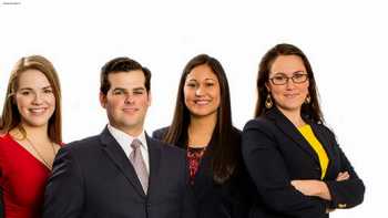 Immigration Attorneys Miguel Palmeiro, Danielle Jones, and Victor Cuco (Ret.)