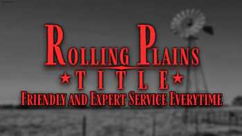 Rolling Plains Title of Texas