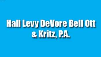 Hall Levy Devore Bell Ott & Kritz, P.A.