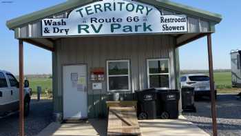 Territory Route 66 RV Park & Campgrounds, Take Exit 101, Hinton, Oklahoma