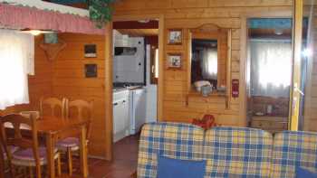 Chalet am Riba Roja See