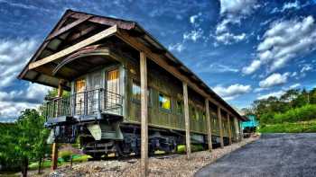 Train Car Bed and Breakfast at Doolittle Station